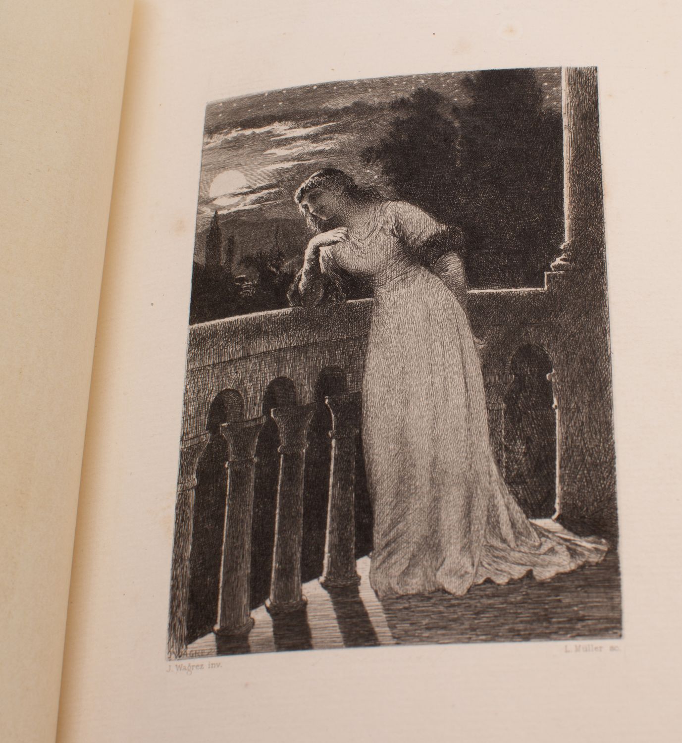 CHIVERS, Cedric (binder). Romeo & Juliet by William Shakespeare, New York: Duprat & Co. 1892, intro. - Image 3 of 4