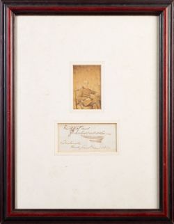 DICKENS, Charles (1812-1870), an autograph clipping 'Faithfully Yours Charles Dickens,