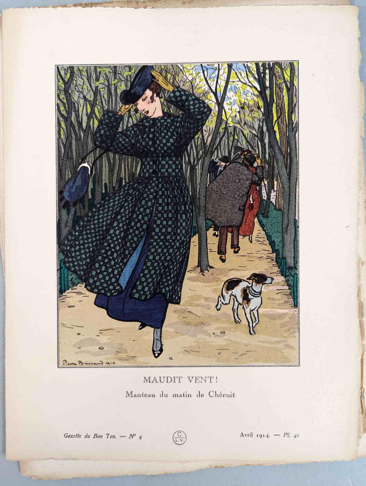 FASHION. VOGEL, Lucien. GAZETTE DU BON TON: Art-Modes & Frivolités, Paris 1913-14, 4 vol. - Image 39 of 54