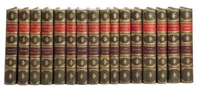 LEATHER BINDINGS, Ainsworth, William Harrison. Works, pub. Routledge nd (c. 1880), 16 vols.
