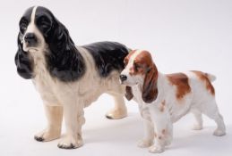 A Royal Doulton figure of a Spaniel and