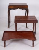 A mahogany bidet, second quarter 19th ce