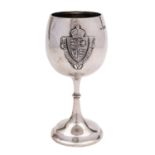 A Victorian silver Civil Service Athletic Sports Presentation cup, maker's mark HF, Sheffield 1893,