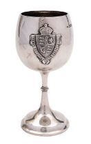 A Victorian silver Civil Service Athletic Sports Presentation cup, maker's mark HF, Sheffield 1893,