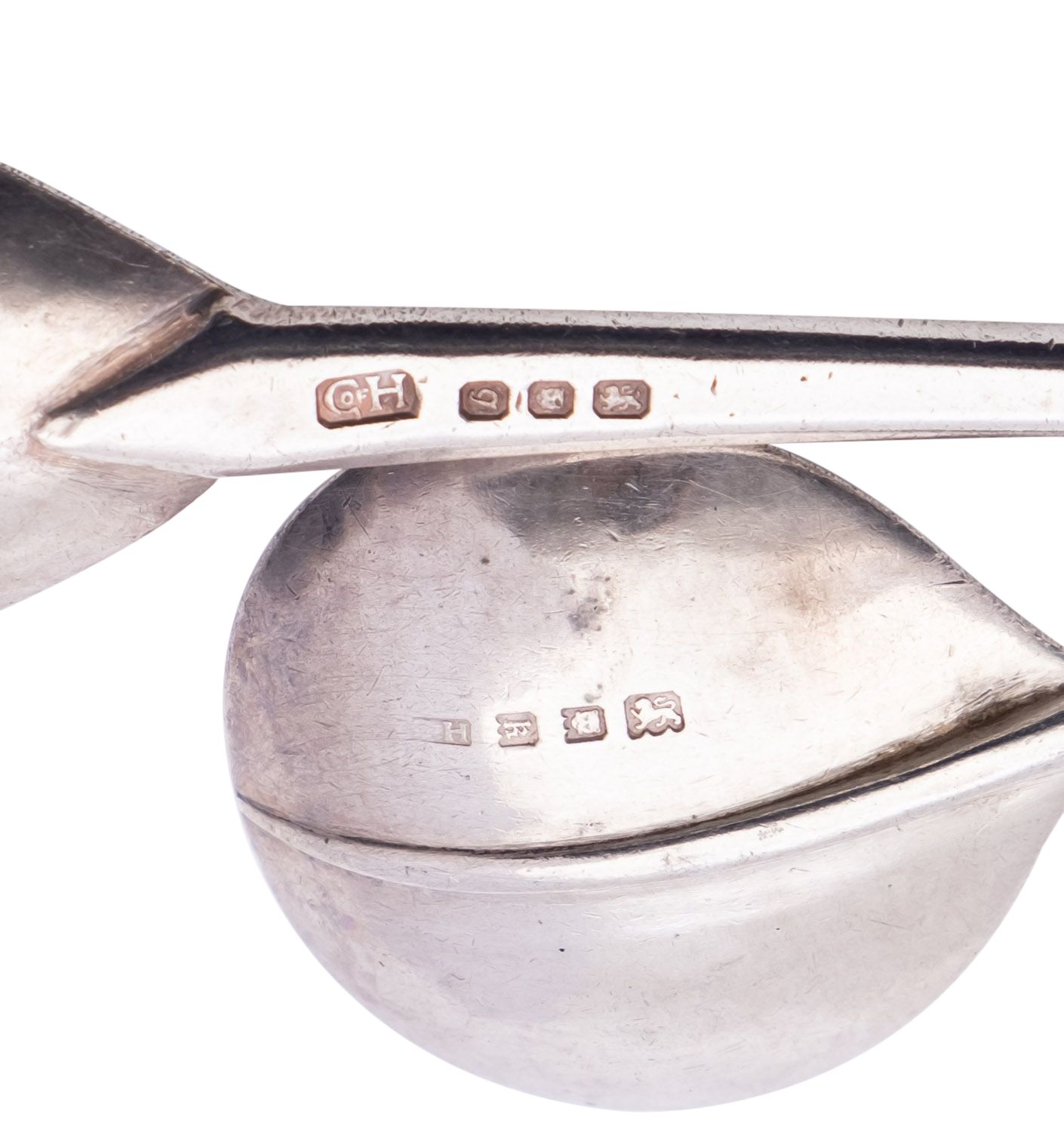 An Arts and Crafts silver Seal Top spoon by Guild of Handicrafts (George Henry Hart), London 1925, - Image 2 of 2