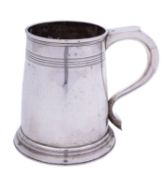 A George VI silver mug by William Comyns & Sons Ltd (Richard Comyns), London 1937,