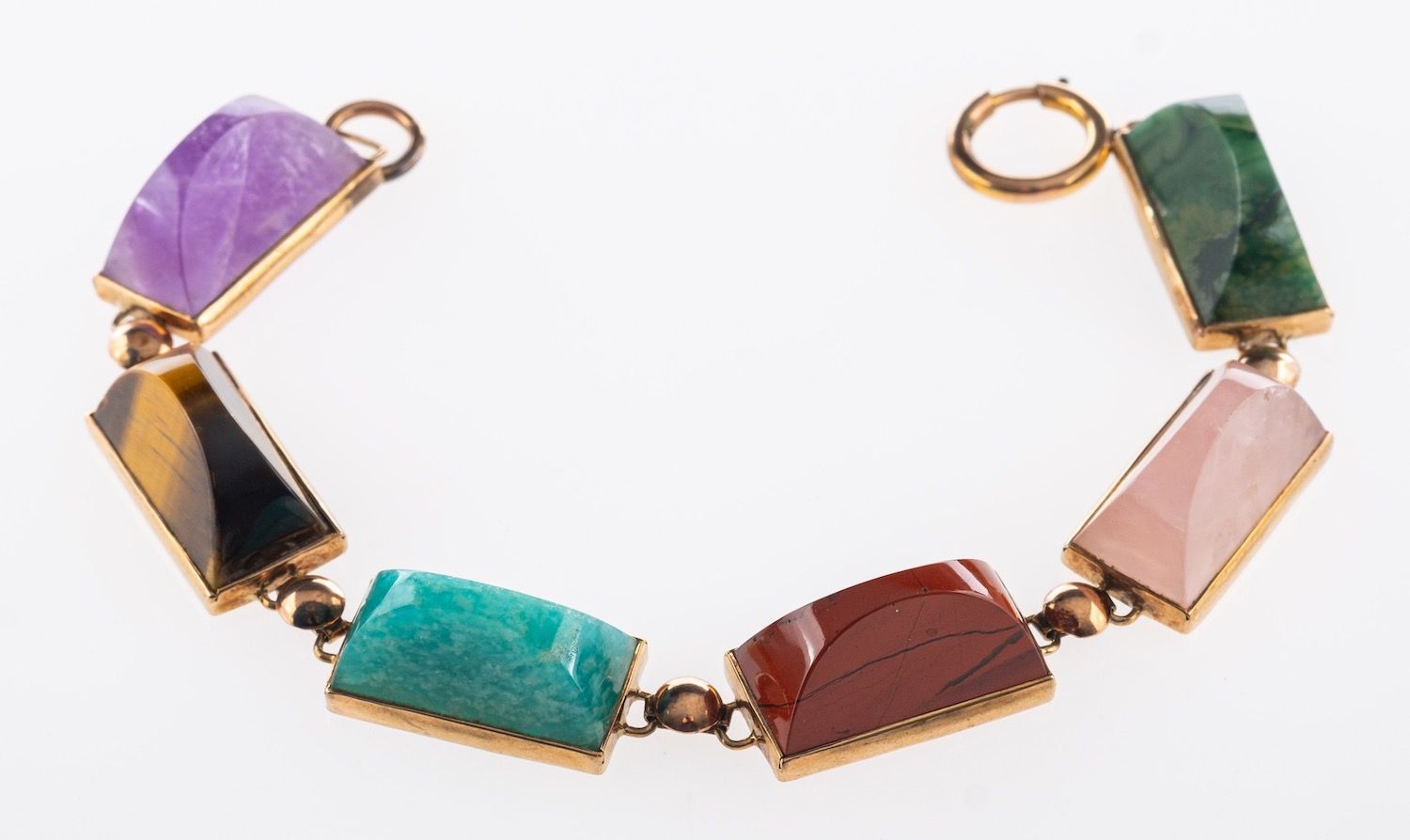 A multi-stone bracelet,