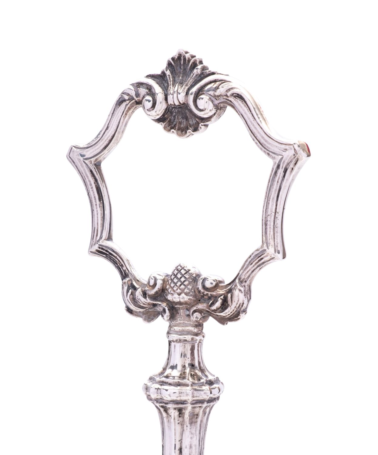 An Italian eight branch silver candelabra by Ilario Pardella, Milian 1944- 1955, stamped 800, - Image 3 of 4