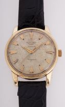 Longines Conquest Automatic a gold-plated gentleman's wristwatch the dial signed Longines, Conquest,