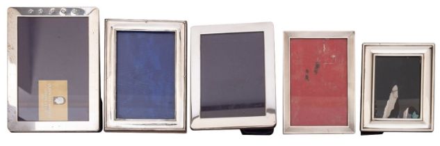 An Elizabeth II silver photograph frames by Kitney & Co (Gordon & Christopher Kitney) London 2002