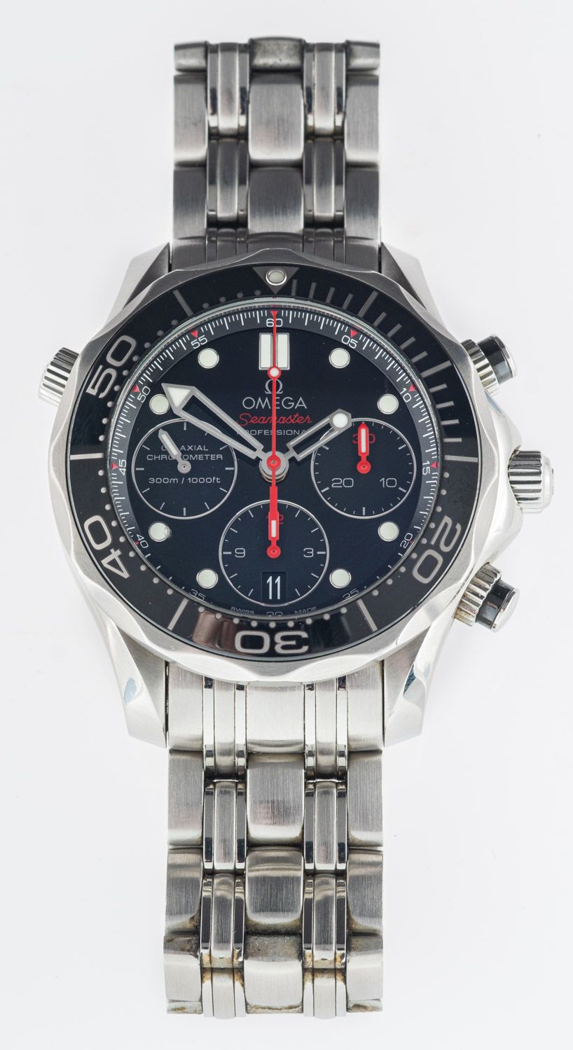 Omega Seamaster a stainless-steel Chronograph with Co-Axial chronometer escapement the dial signed