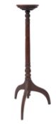 A Regency mahogany torchere stand, circa