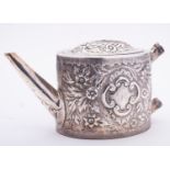 A George III silver teapot probably by T
