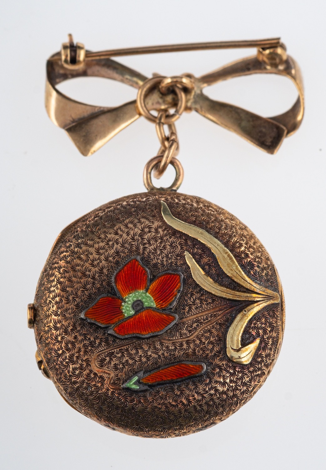 An early 20th Century pocket watch brooc - Image 2 of 2