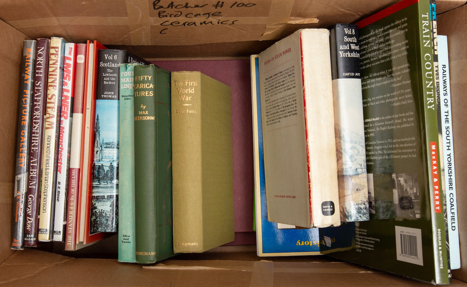 Two Boxes of Books, mainly GB railway re - Image 2 of 2