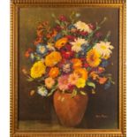 A collection of seven colour prints after paintings of still lifes of flowers and fruits - the