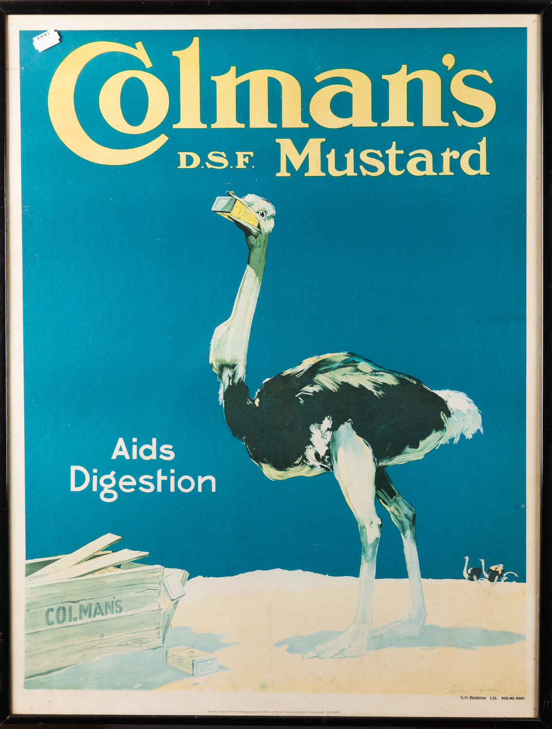 A collection of fourteen commercial and related posters, including Colman's Mustard advertisement, - Image 7 of 12