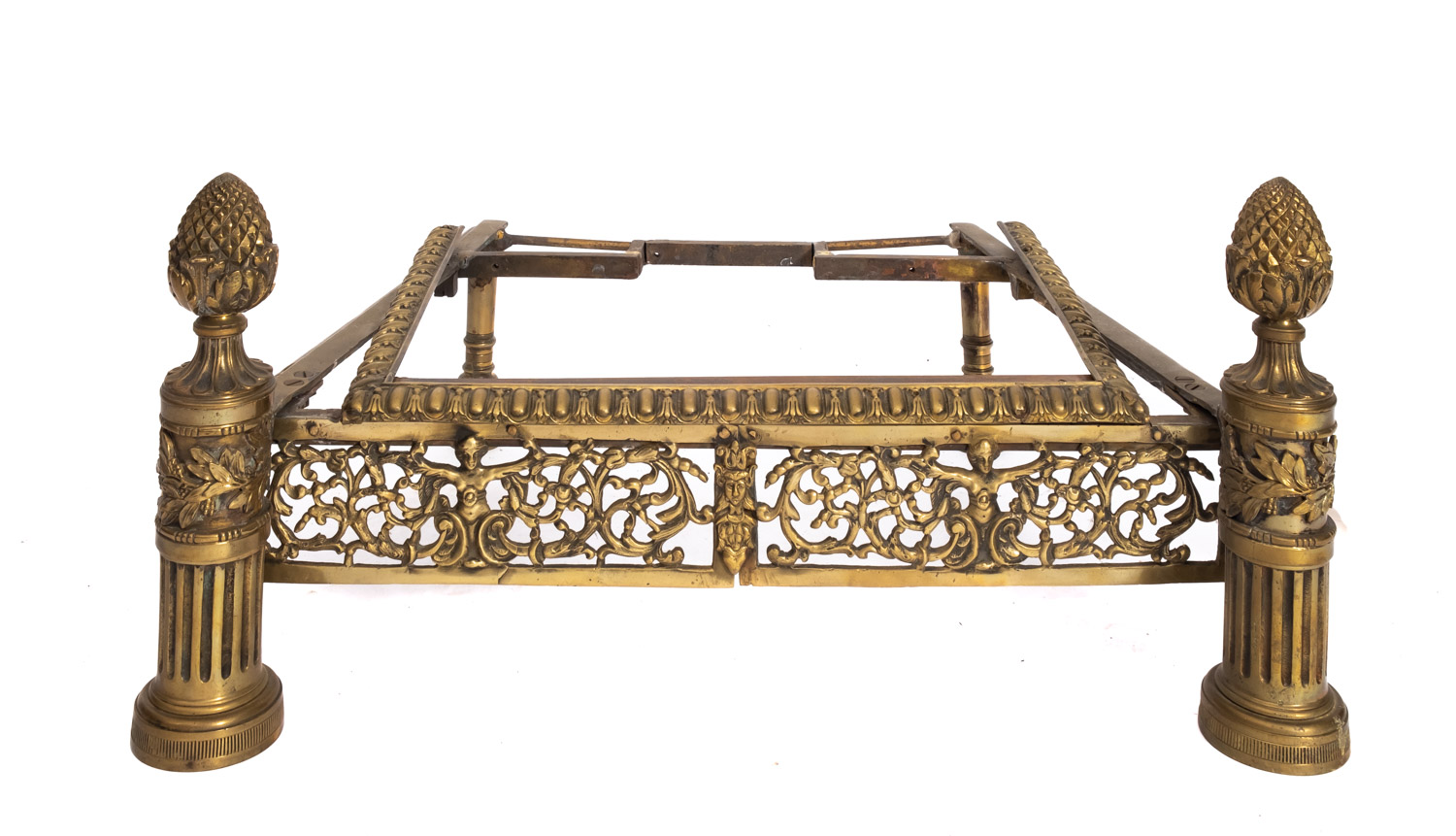 The stand for a 19th Century fire grate,