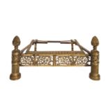 The stand for a 19th Century fire grate,