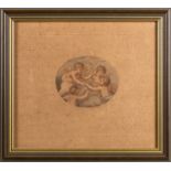 After Giovanni Battista Cipriani (British, 1727 - 1785) - Pomona - Stipple engraving - 19.5 x 19.