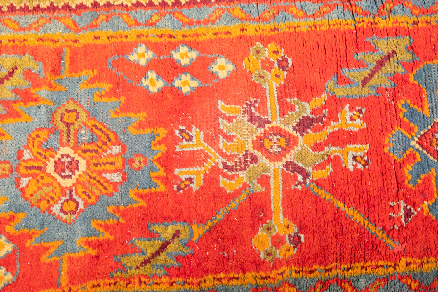 A Turkey runner of traditional design and colours with five geometric medallions, 342cm x 90cm, - Image 5 of 14