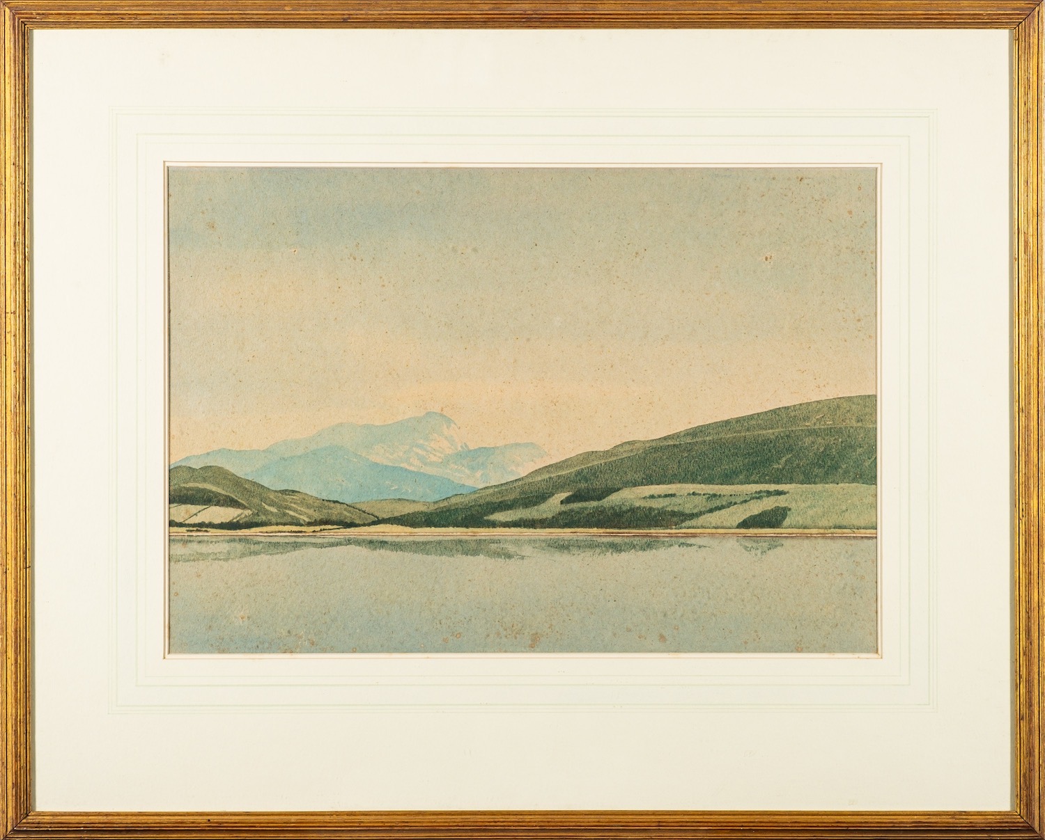Two watercolours, one by John Thorburn McGaw (British, - Image 2 of 3