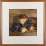Three still life pictures, one by W. J.