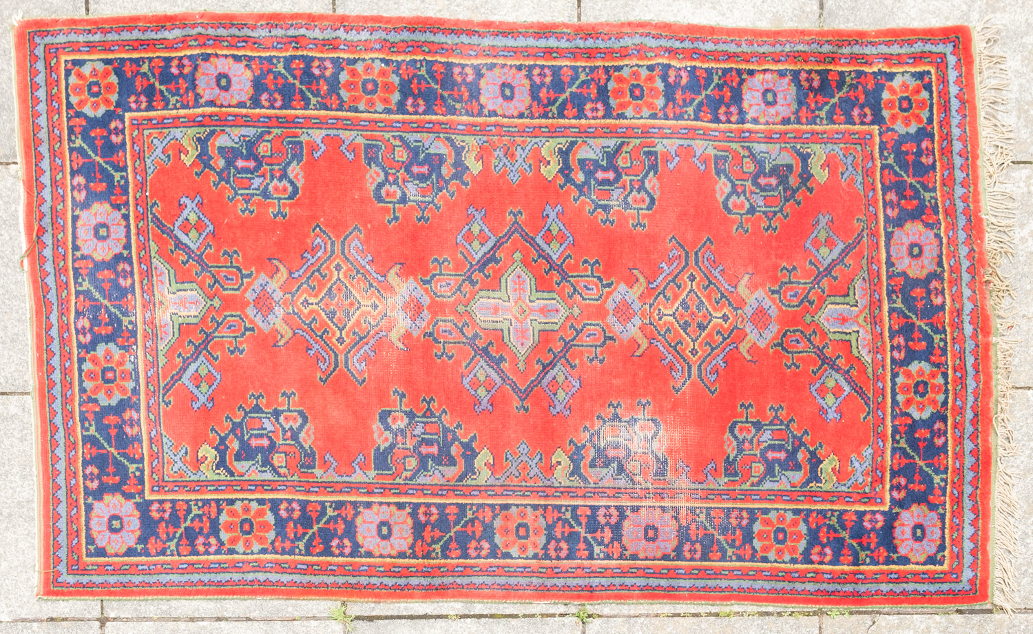 A Turkey rug of traditional design and colours, 244cm x 156cm, also a Turkey runner, 350cm x 93cm, - Image 6 of 18