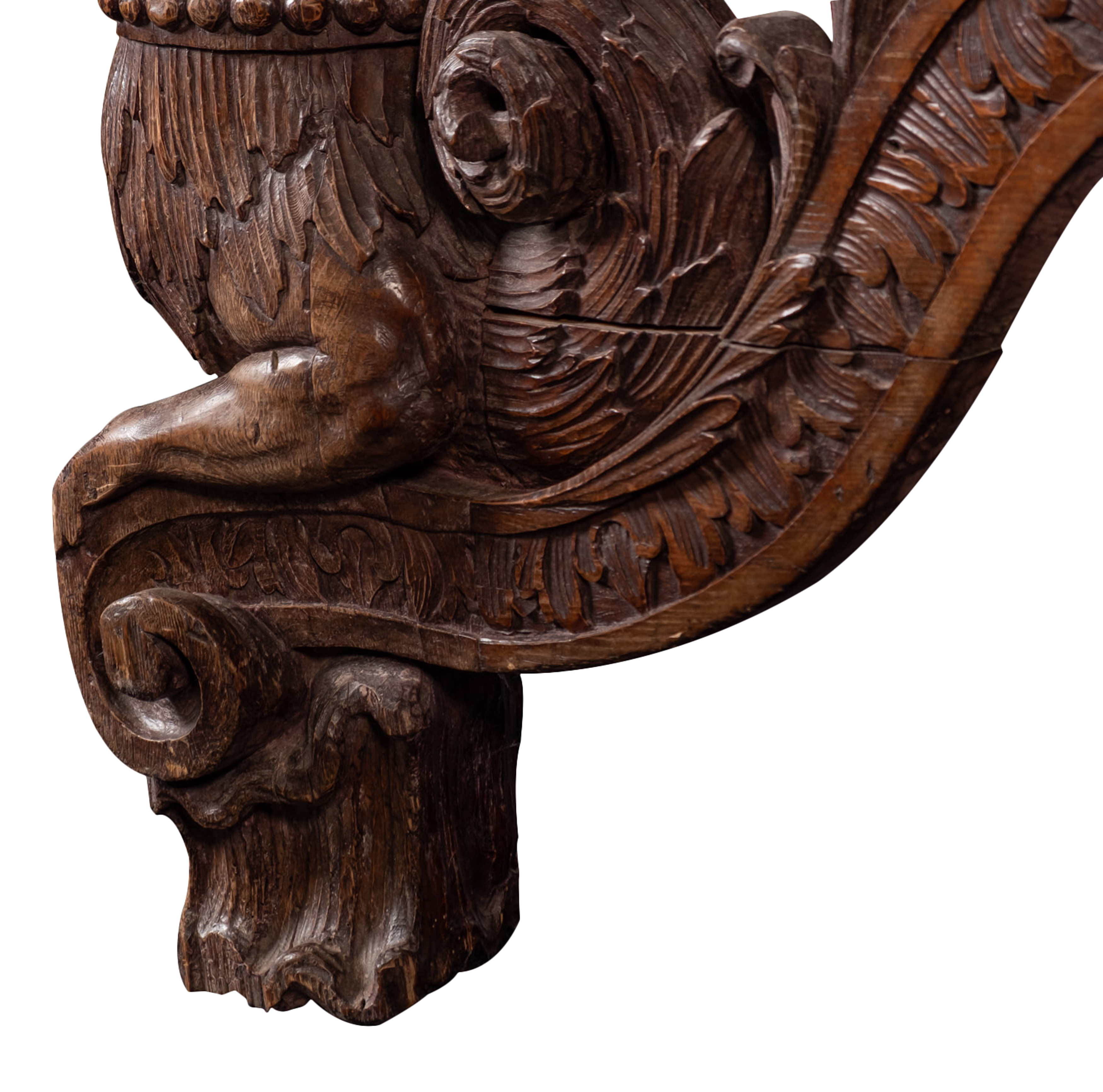 An Important George II carved pine Console Table, possibly attributed to a design by William Kent, - Image 7 of 13