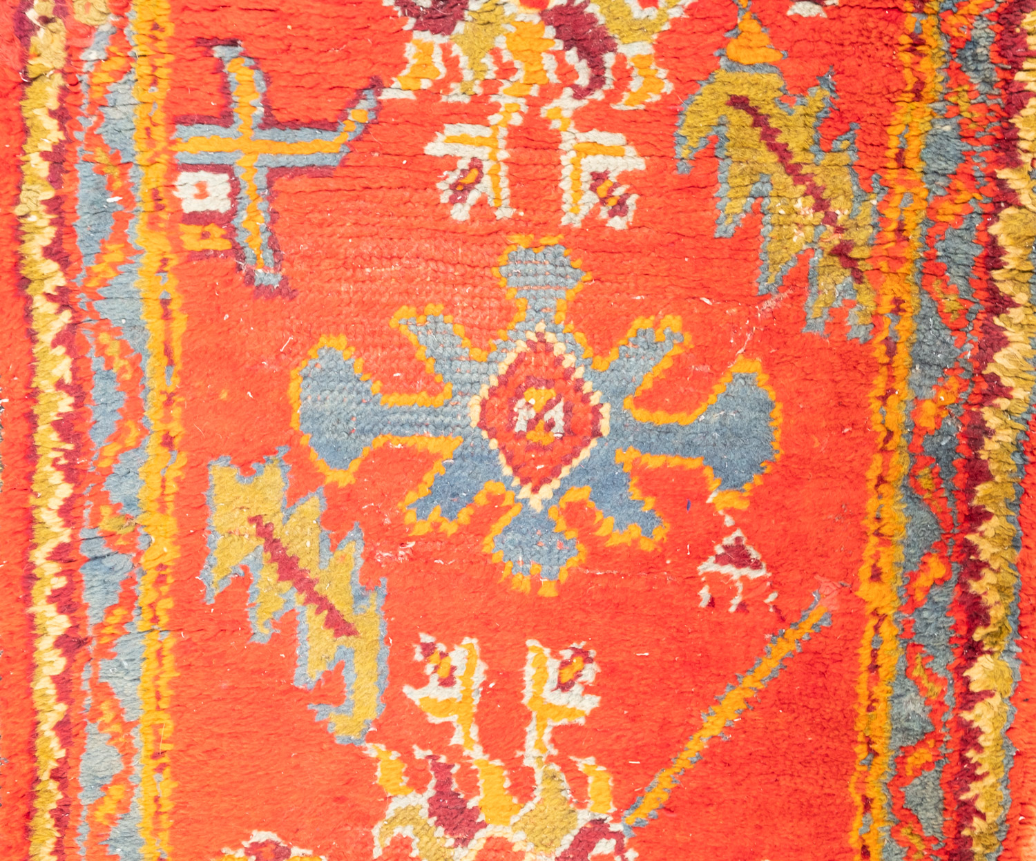 A Turkey runner of traditional design and colours with five geometric medallions, 342cm x 90cm, - Image 4 of 14