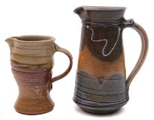 Two stoneware jugs,