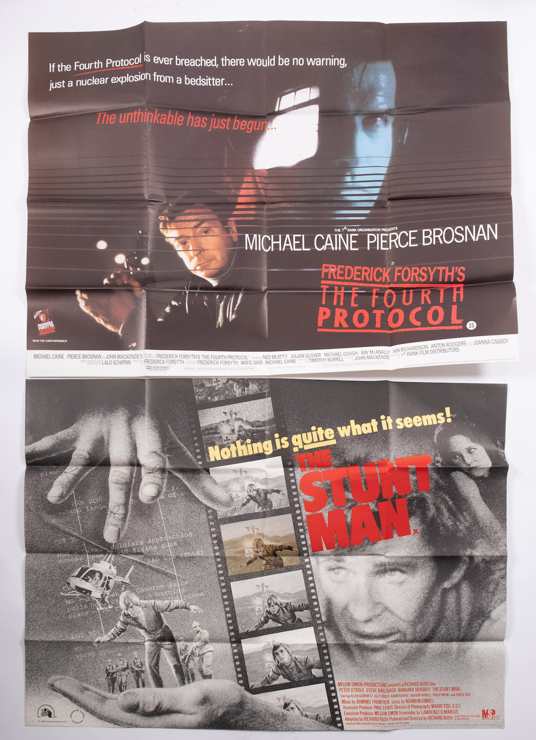 Three UK quad film posters for 'The Four