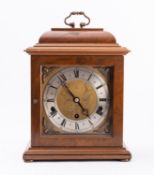 Elliott, London a walnut chiming mantel clock in the 17th century style for Dent,