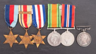 A Victoria Meritorious Service Medal, inscribed to 'O.M.SEJT C. A. CAWSTON. I:R.