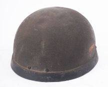 A WWII Fibre rim Airborne Forces/Paratrooper's steel helmet,