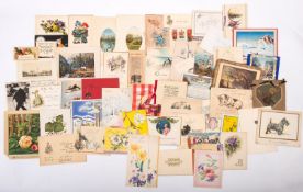 A collection of late 19th early 20th century Christmas cards to and from Lady Samuel Steele