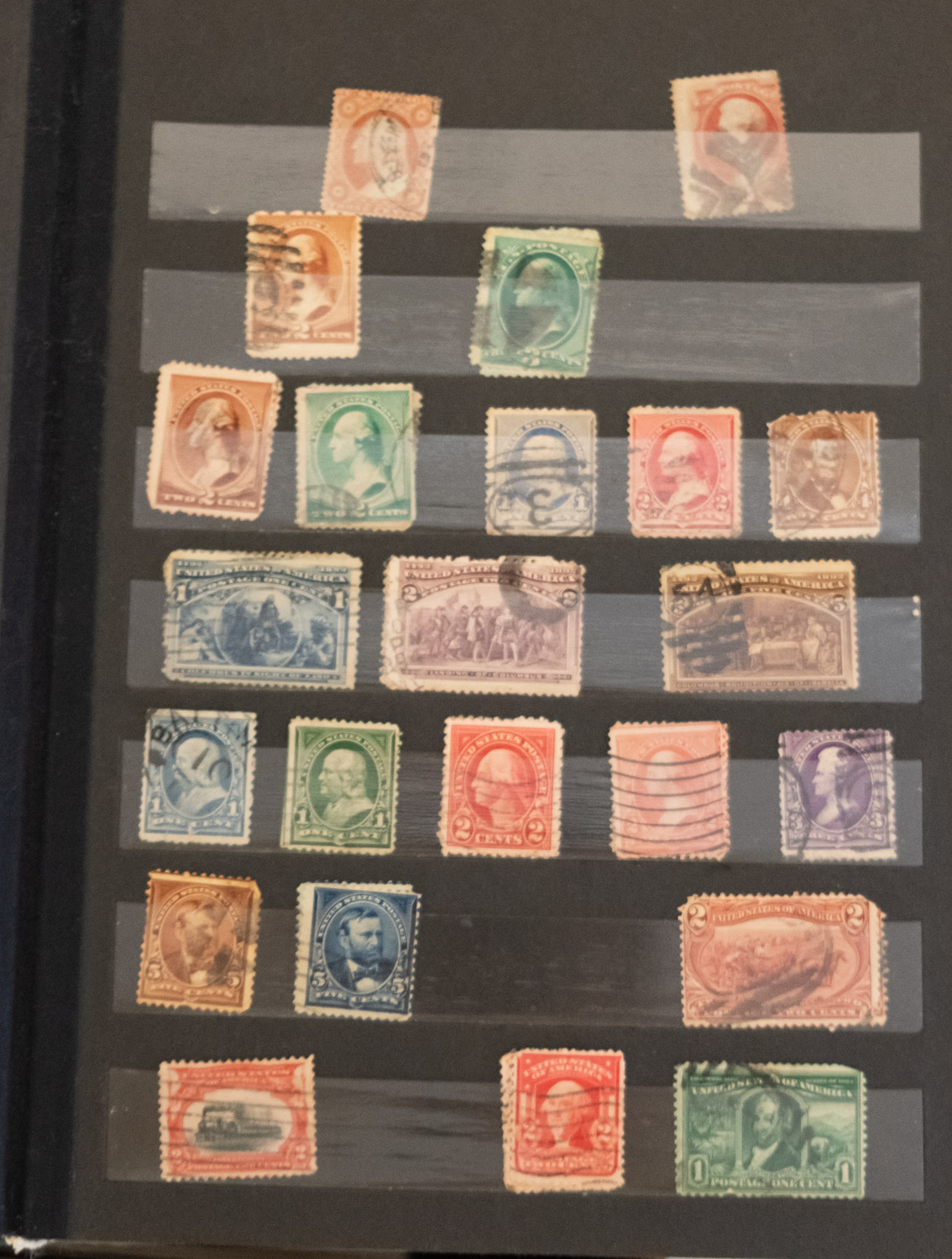 The balance of a stamp collection in albums, - Image 7 of 8