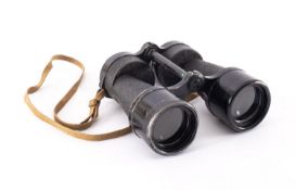A cased pair of WWII Bino Prism binoculars by B.H.& G limited Binocular Primsmatic No.