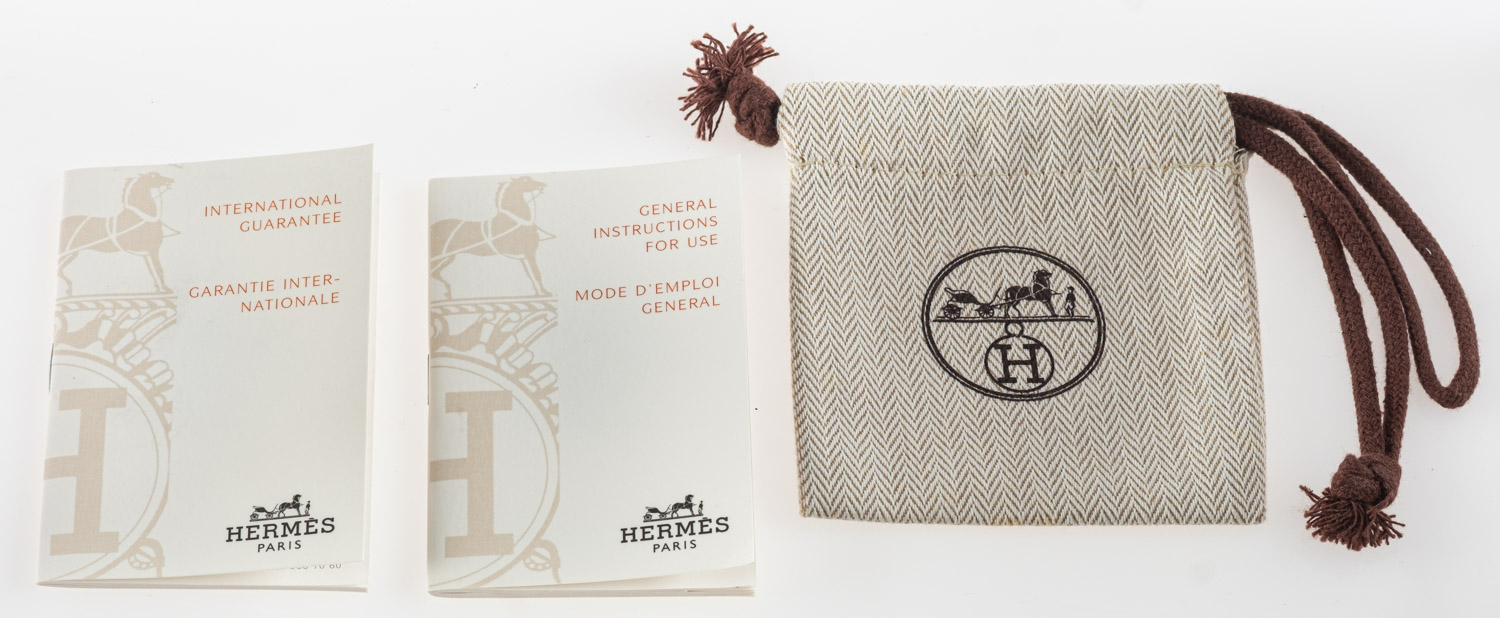 Hermes, a Cape Cod 18k gold lady's wristwatch the rear of the case marked with the gold import mark, - Image 3 of 5