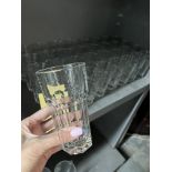 Lot de 34 verres eau