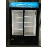 Réfrigérateur EVEREST 2 portes vitrées coulissantes # GDC 2 53 NRJ