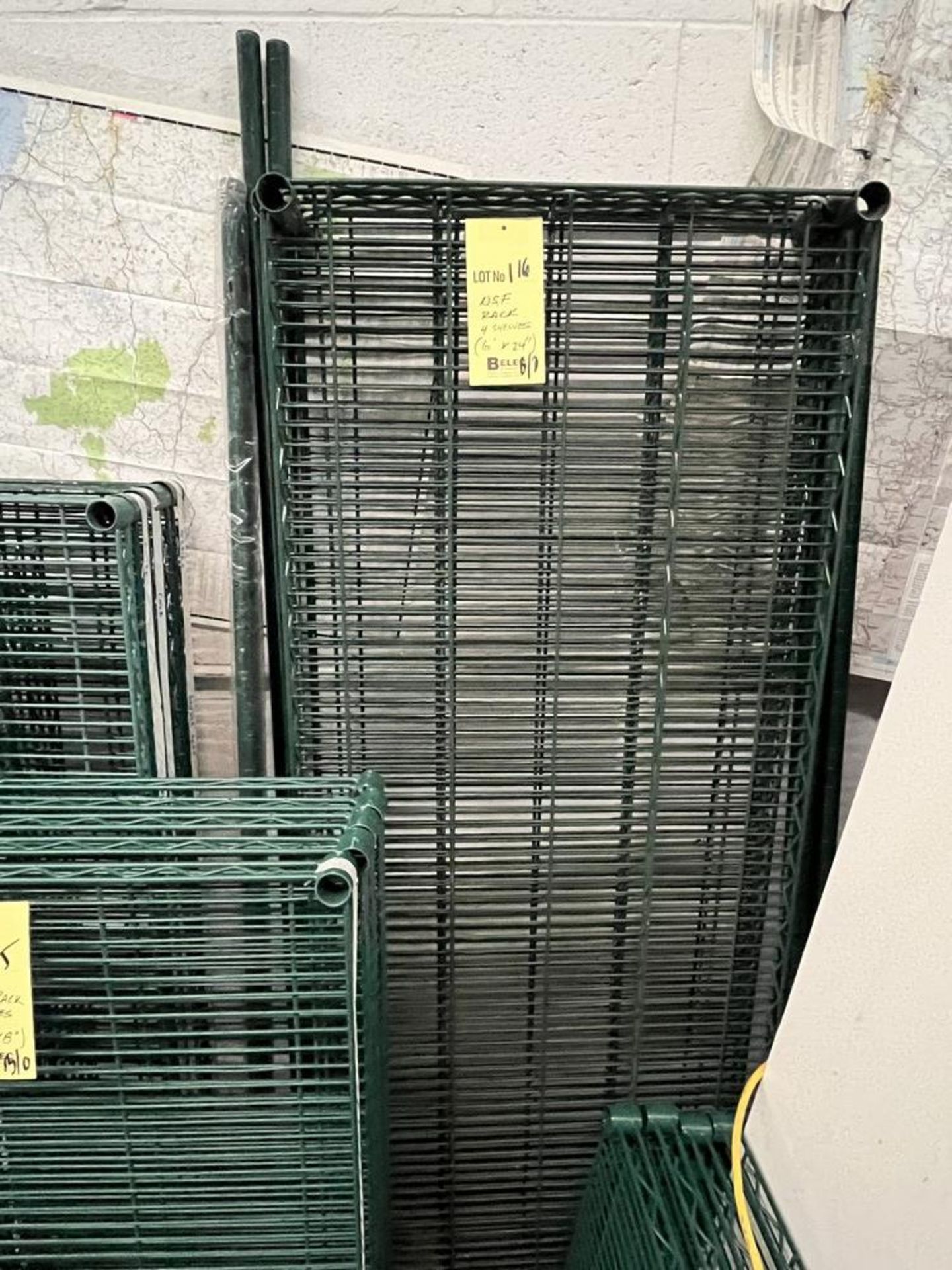 Rack NSF 6' x 24" Démontée