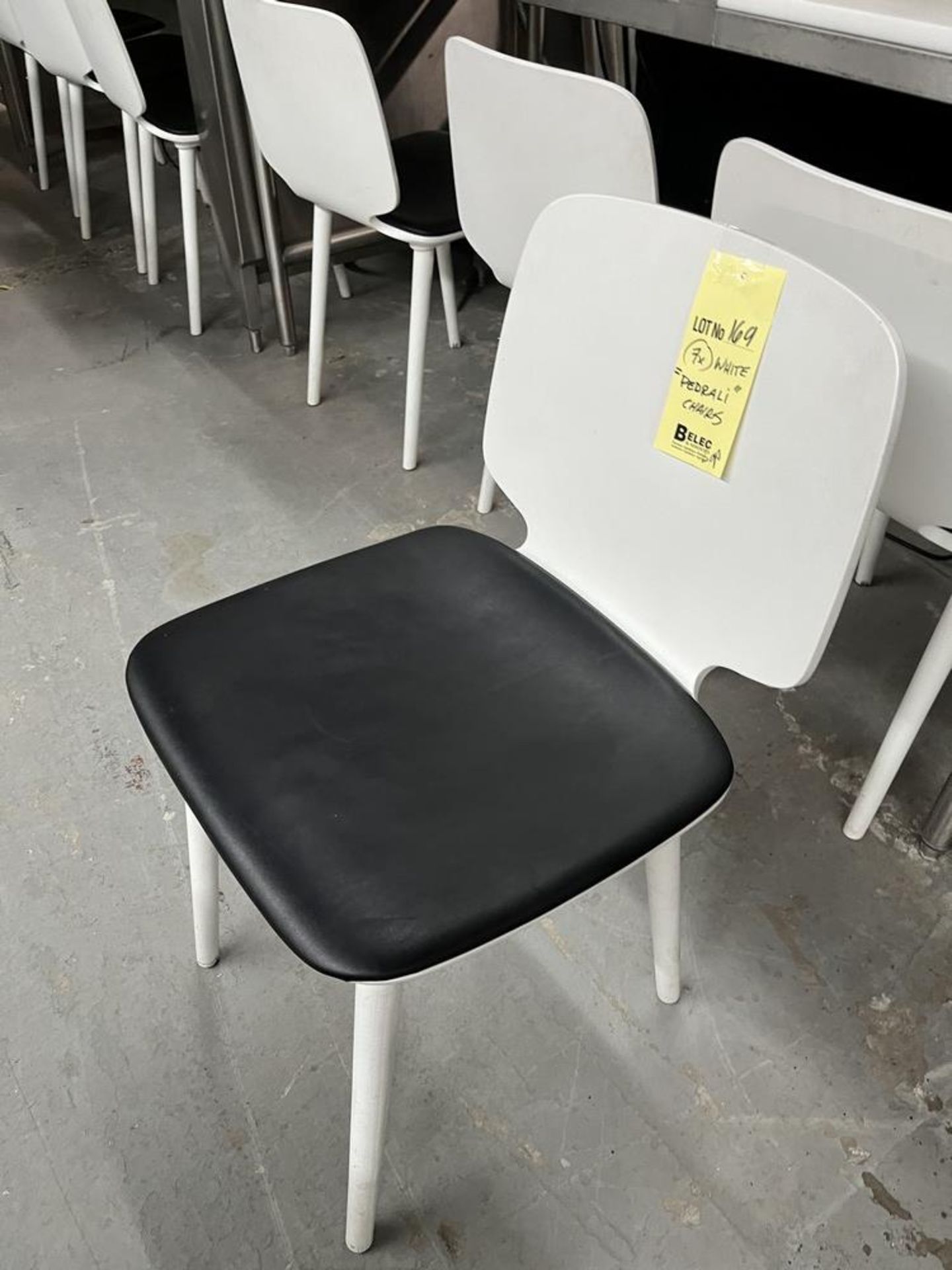 (7) Chaises PEDRALI QUANTITÉ X PRIX MISÉ