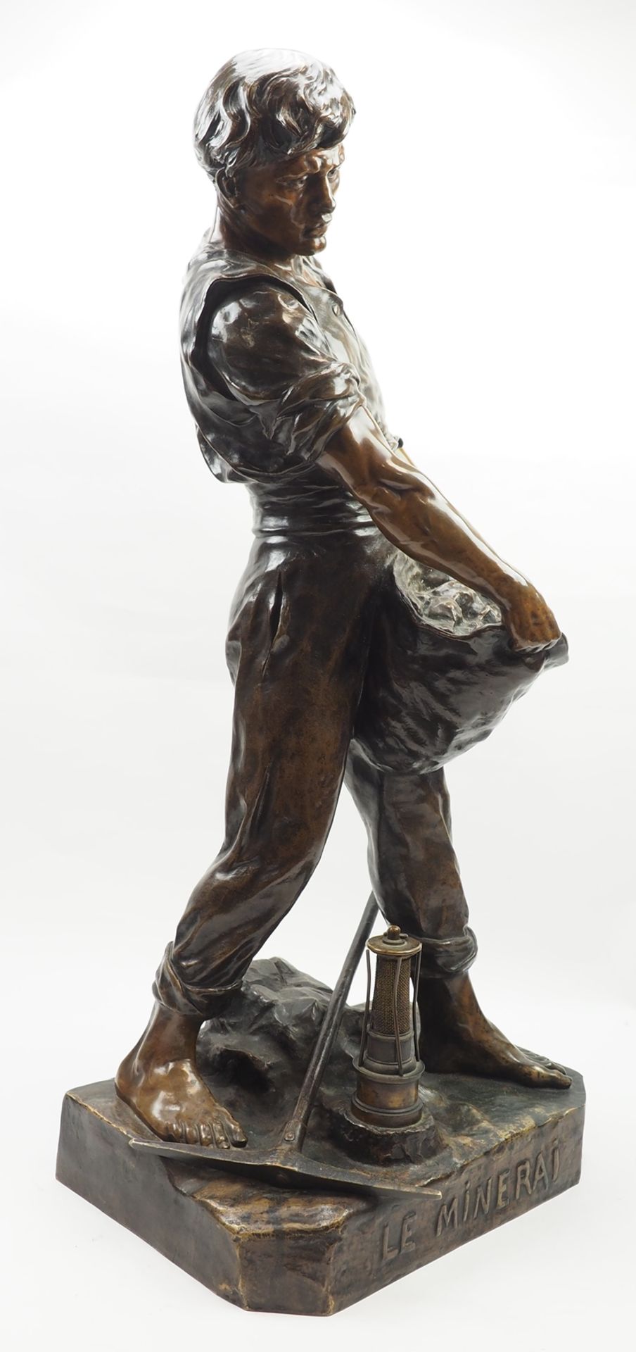 Emile Louis Picault (1833-1915): Le Minerai Bronze. - Image 2 of 5