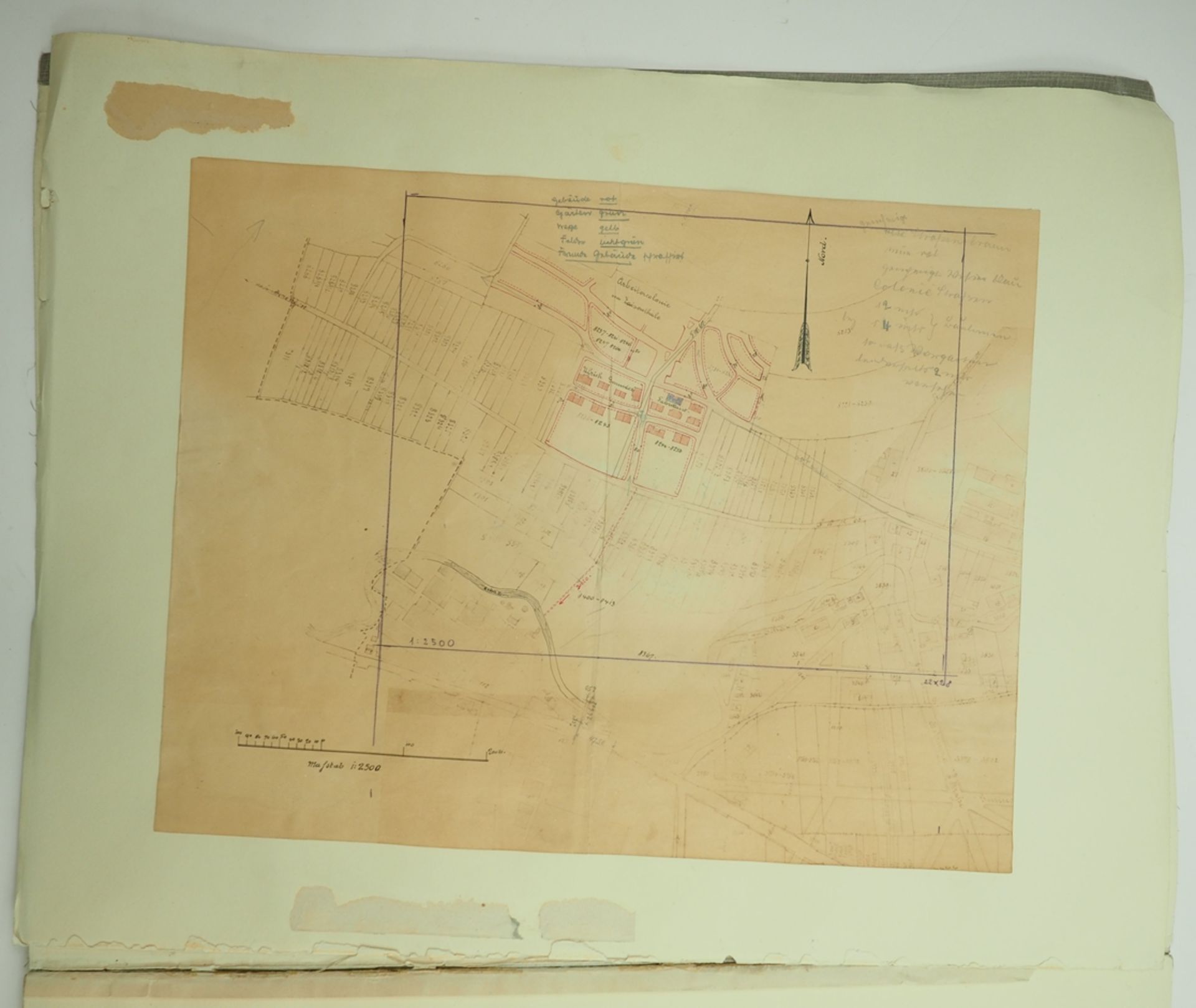 Arbeiterkolonie Gmindersdorf - Reutlingen, Architektur Mappe. - Image 3 of 10