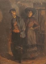 Faure, Amandus (1874-1931): Pärchen am Abend.