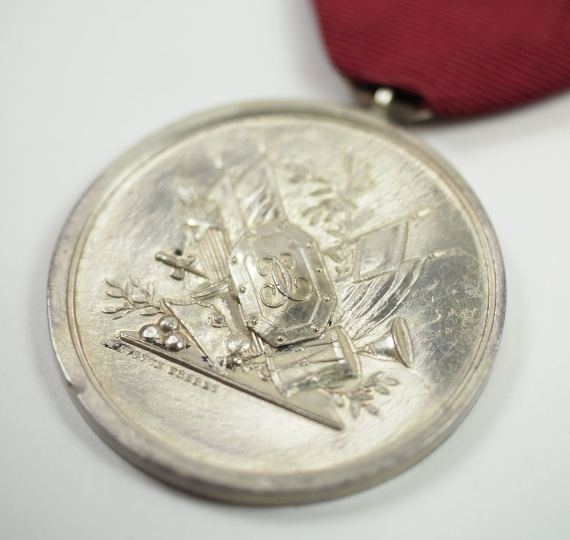 Braunschweig: Silberne Peninsula Medaille (1810-1914), für Offiziere. - Image 2 of 3