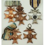 Bayern: Militär-Verdienstkreuz - 5 Exemplare.