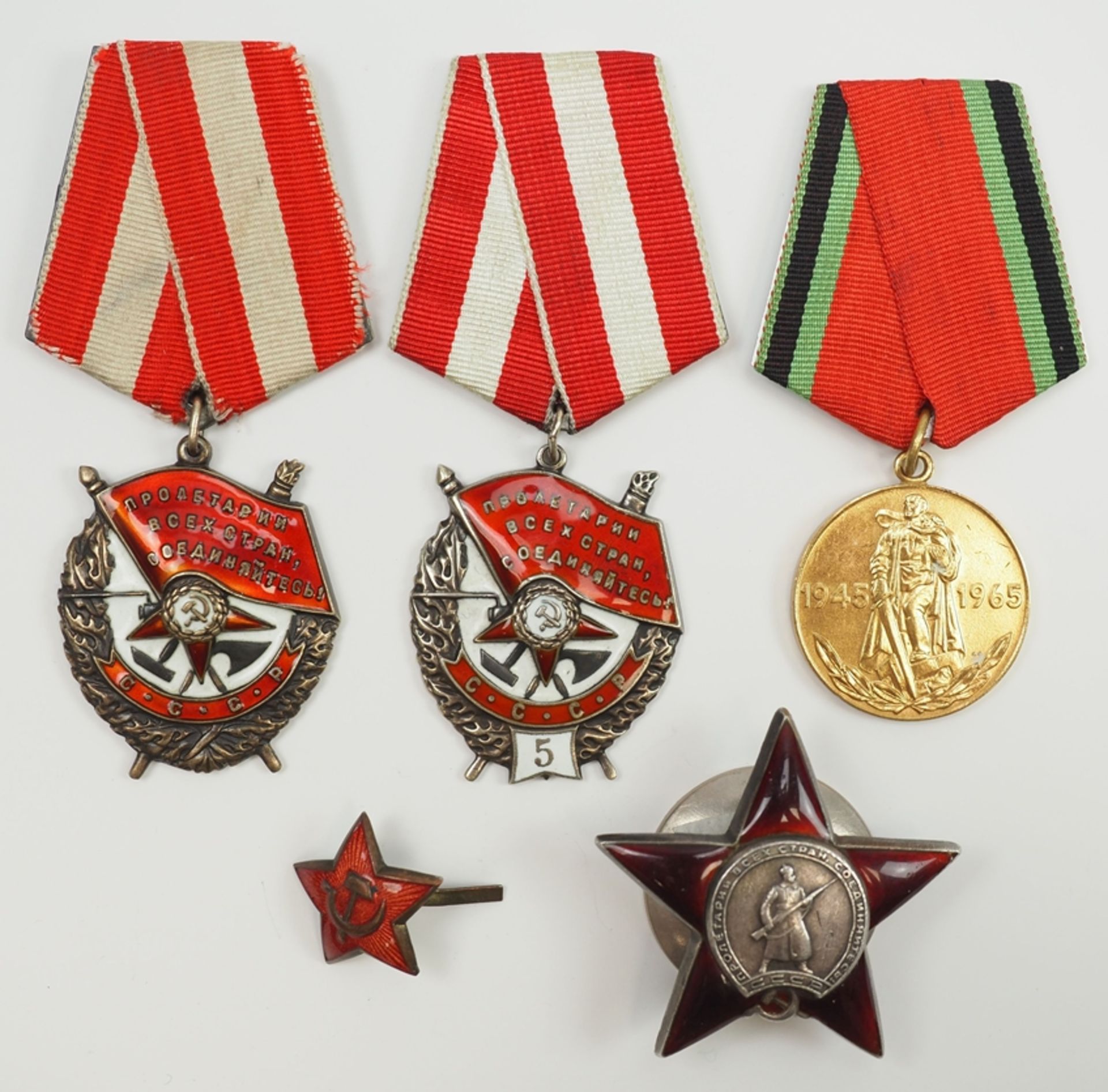 Sowjetunion: Lot Auszeichnungen.