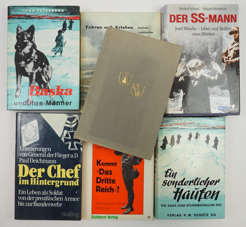 Lot Militär-Literatur.